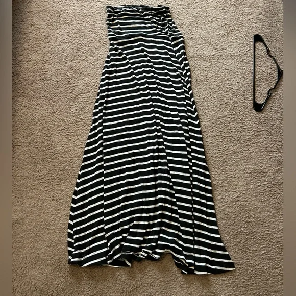 Mudd Black & White Convertible Maxi Dress/Skirt - XL - Picture 2 of 3